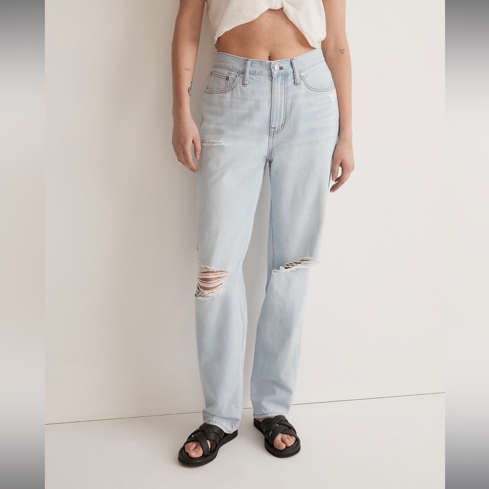 NWT Madewell The Slouchy Boyjean - Picture 2 of 14
